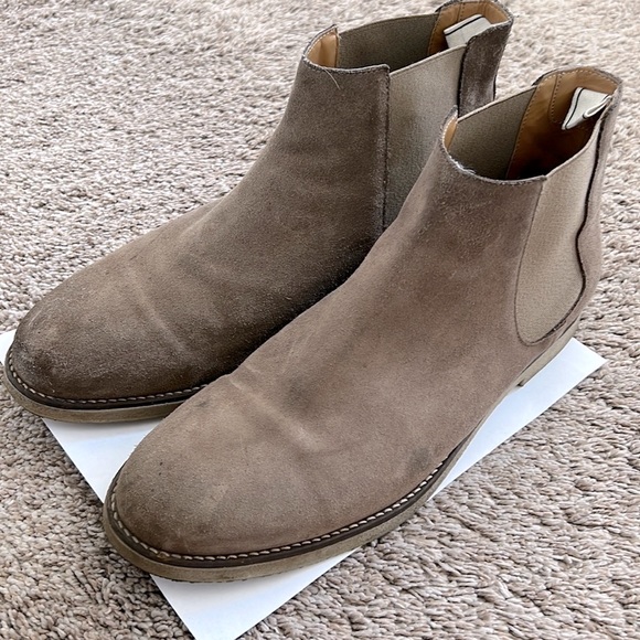 Zara Shoes Zara Suede Men Boots Poshmark